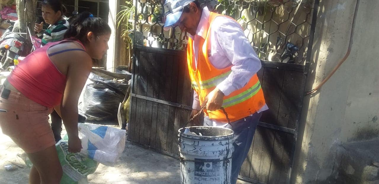 CONTINÚAN LOS TRABAJOS DE DESCACHARRIZACIÓN EN EL MUNICIPIO.